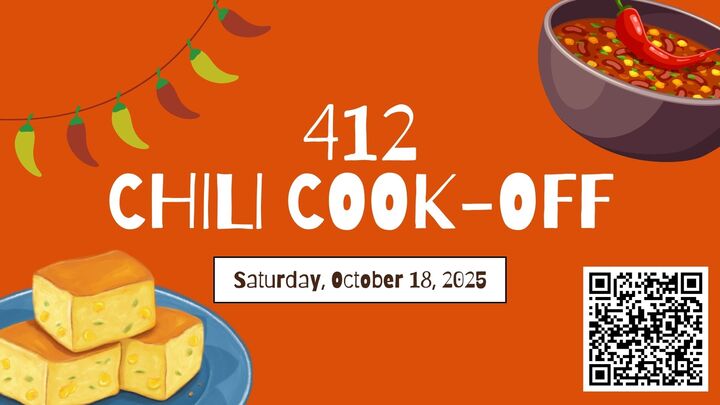 412 Chili Cook-off! logo