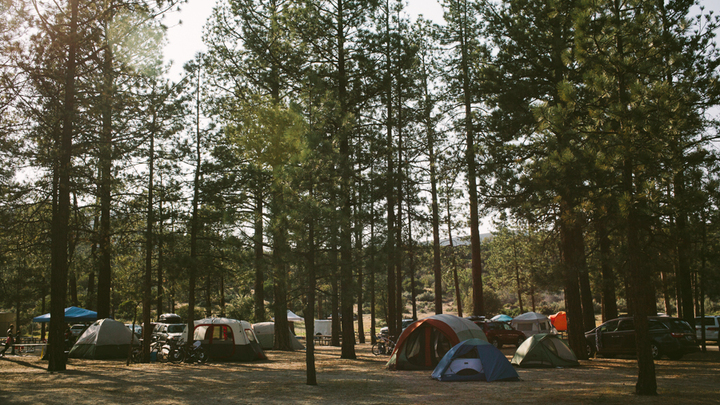 Hurkey Creek Family Camp Out logo