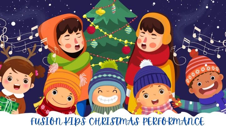 Fusion Kids Christmas Performance logo