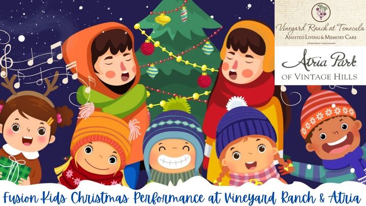 Fusion Kids Christmas Performance at Vineyard Ranch & Atria Senior Living logo