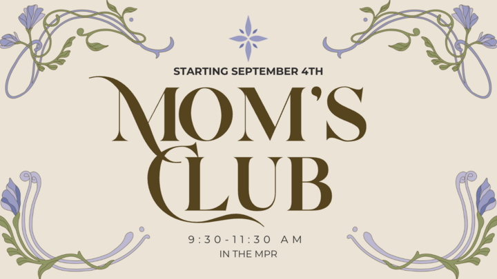 Mom's Club 2025-2026 logo