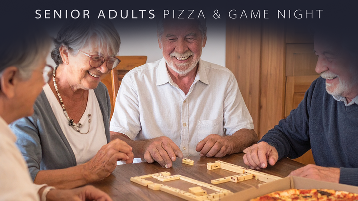 Pizza & Game Night - Senior Adults logo