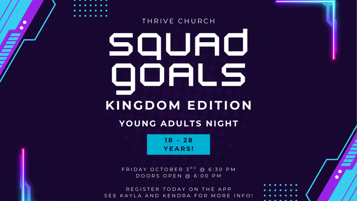 Young Adults NIght! logo