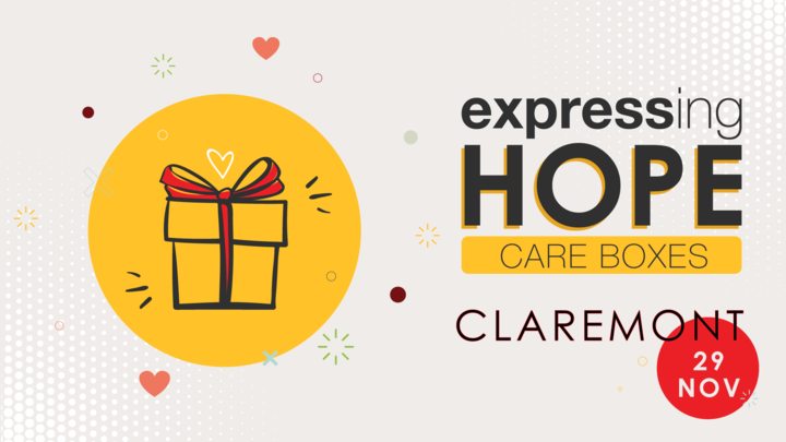 CLAREMONT Expressing Hope Care Box logo image