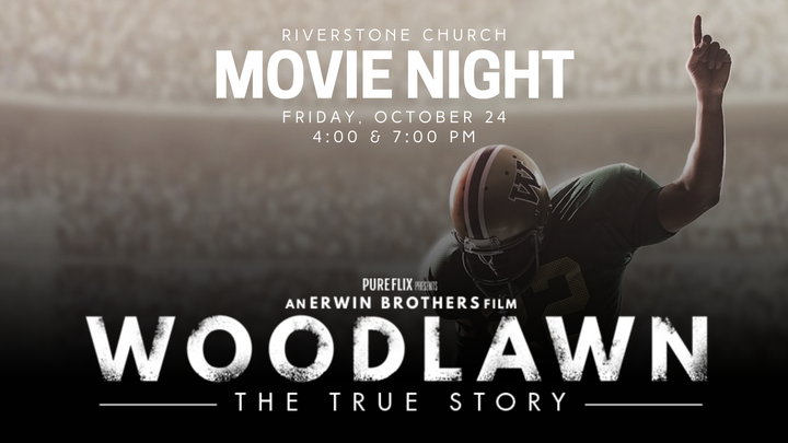 Riverstone Movie Night: Woodlawn logo