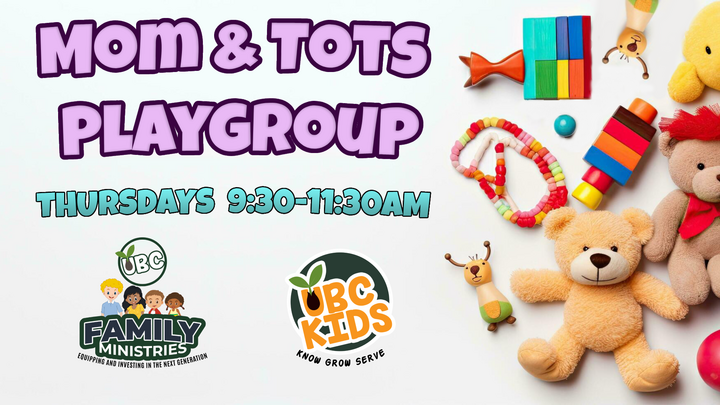 Mom & Tots Playgroup 2025-2026 School Year logo