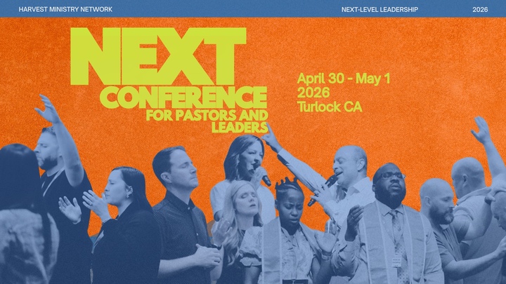 Harvest Ministry Network's NEXT Conference for Pastors and Leaders logo