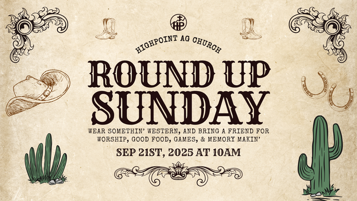 Round Up Sunday logo