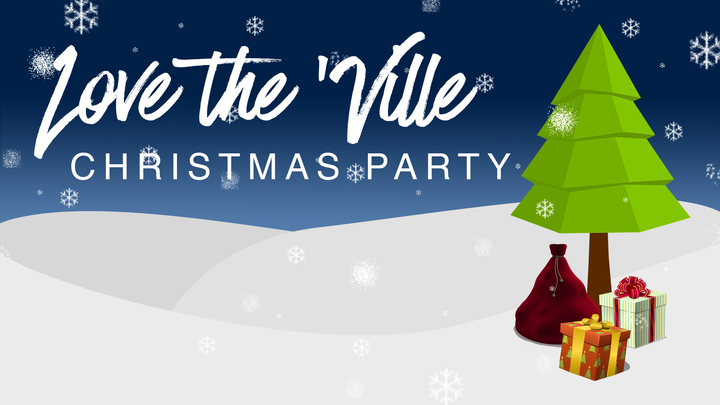 Love the 'Ville Christmas Party 2019 logo image