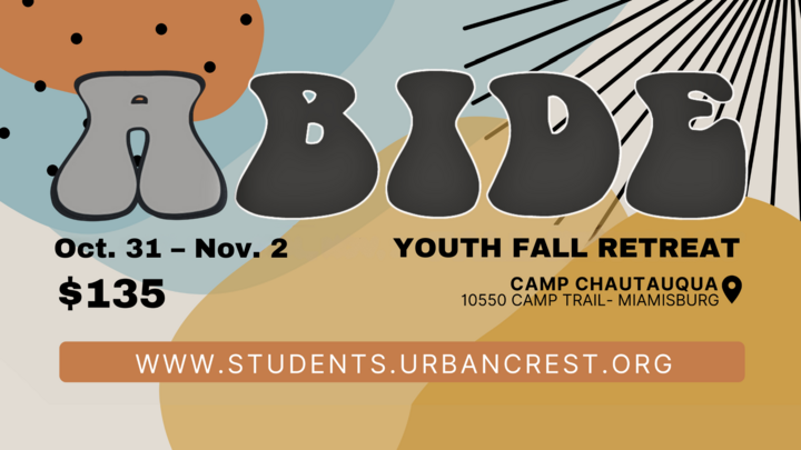 ABIDE - Youth Fall Retreat logo