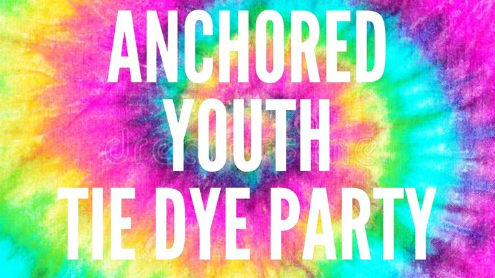 Anchored Tie Dye Party logo image