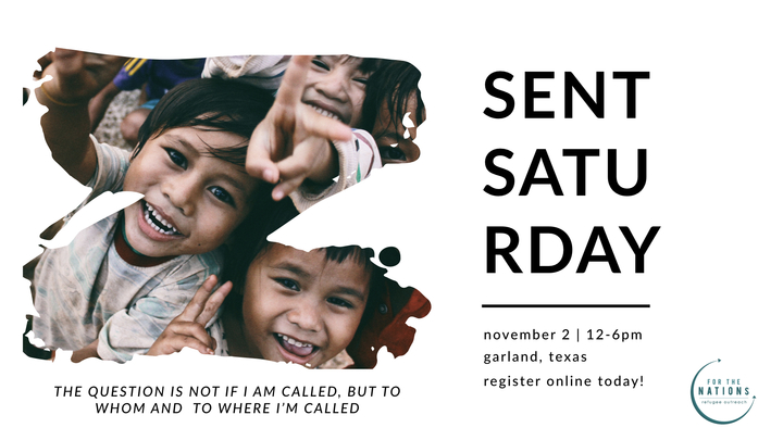 Sent Saturday | For the Nations logo image
