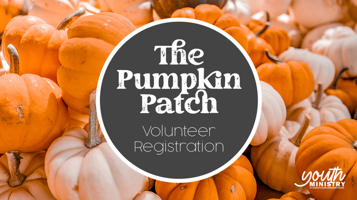 Pumpkin Patch Volunteers 2025 logo