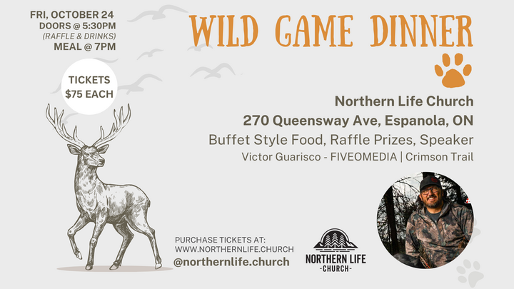 Wild Game Dinner 2025 logo
