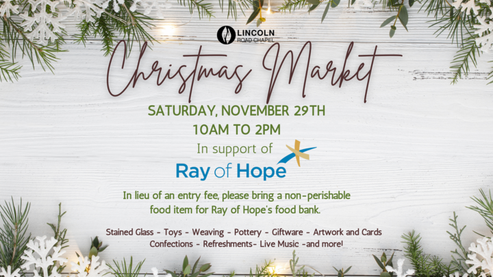Lincoln Road Chapel Christmas Market logo