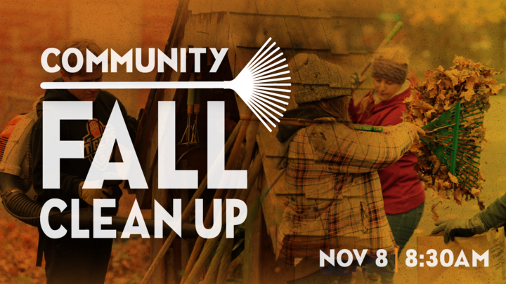 Community Fall Clean Up logo