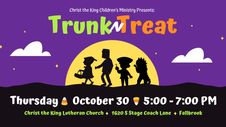 CHILDREN'S | TRUNK N TREAT logo