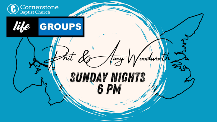 Life Groups - Phil & Amy Woodworth  - Sunday Nights  logo