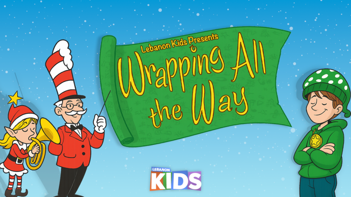 LBC Children's Choir Presents: Wrapping All the Way logo