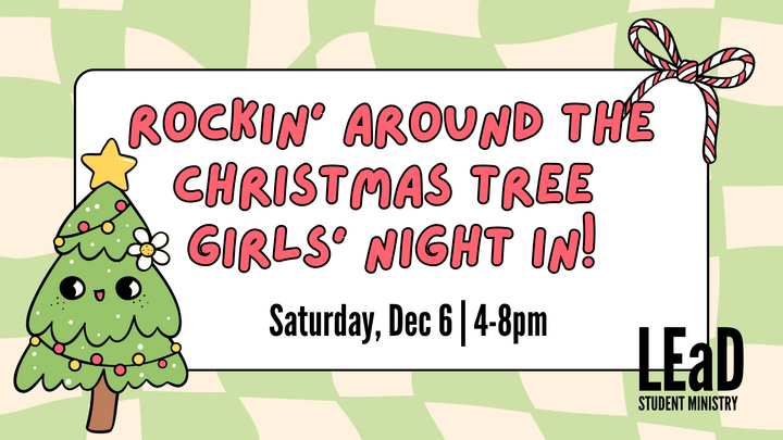 Rockin' Around the Christmas Tree Girls' Night In! logo
