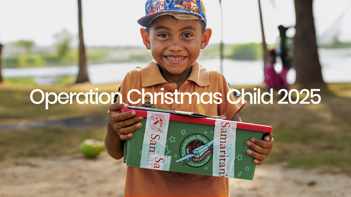 Operation Christmas Child Volunteers logo