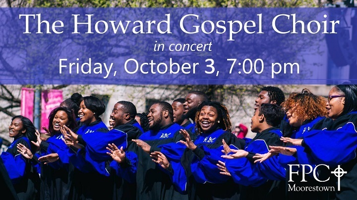 Oct. 3: Howard University Gospel Choir Concert  logo