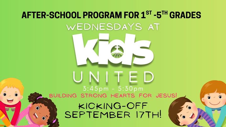 Wednesdays at Kids United logo