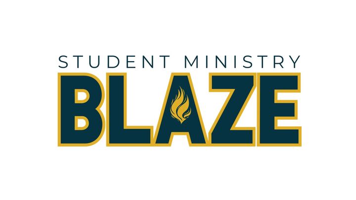 Student Ministry: Blaze logo