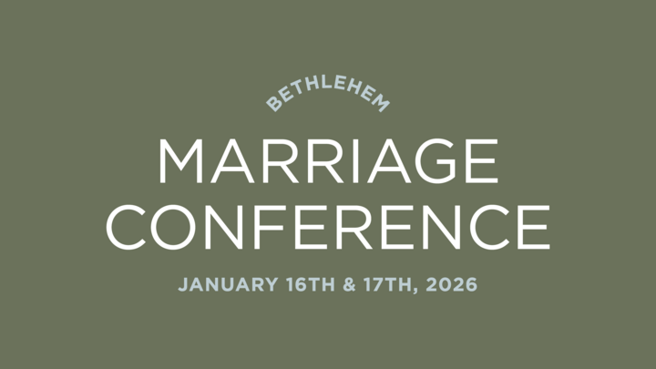 Bethlehem Marriage Conference logo