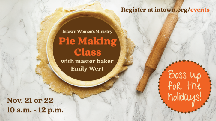 Women's Ministry: Pie Making Class logo