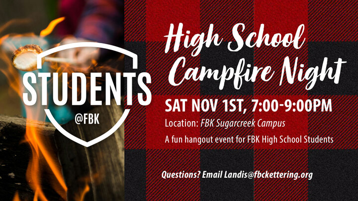 SC STUDENTS@FBK | HIGH SCHOOL CAMPFIRE logo