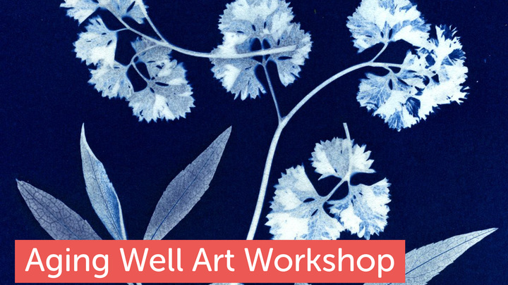 Aging Well Art Workshop logo image