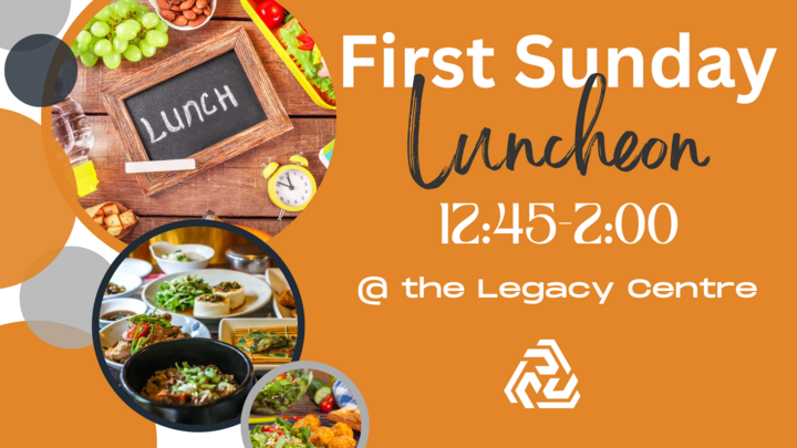 1st Sunday | Fellowship Luncheon logo