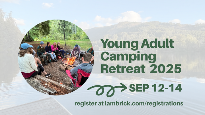 Young Adult Camping Retreat 2025 logo