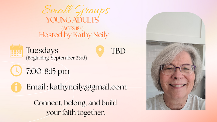 Small Group: Young Adults Group with Kathy Neily logo