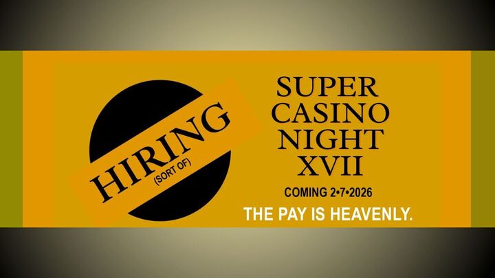 Super Casino Night XVII Volunteers logo