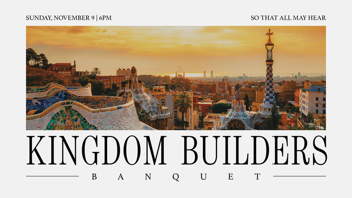 2025 Kingdom Builders Banquet | BRE logo