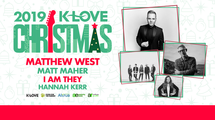 VOLUNTEER SIGNUP: K-Love Christmas Concert logo image