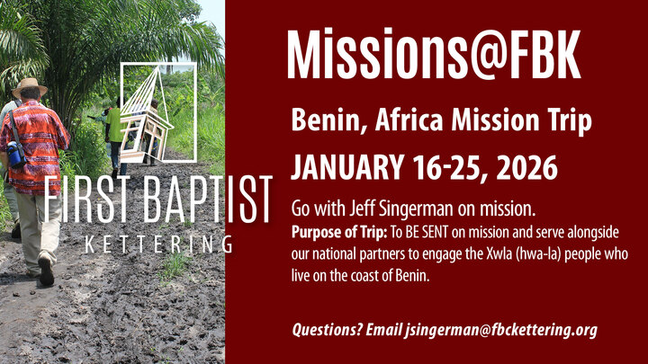 FBK I Benin Mission Trip 2026 logo