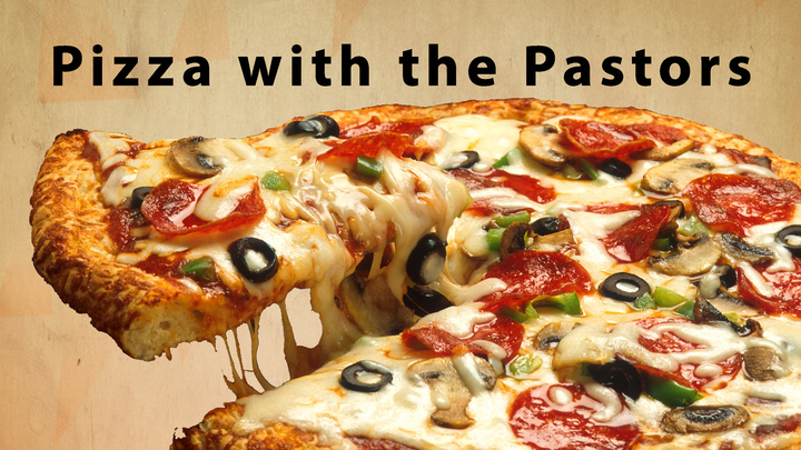 PIZZA WITH THE PASTORS logo