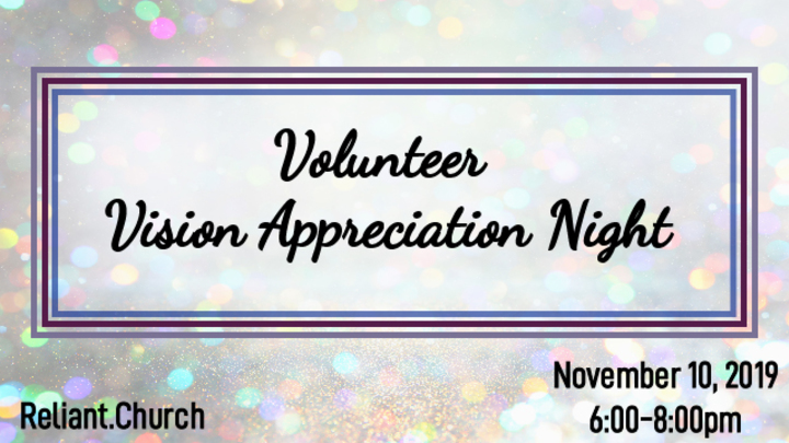 Volunteer Vision Appreciation Night logo image