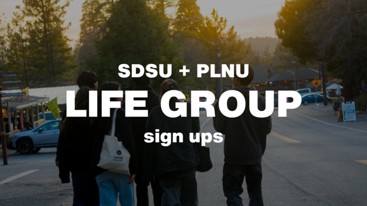 SDSU/PLNU Life Group Sign Up logo