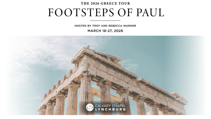 Footsteps of Paul Tour  logo