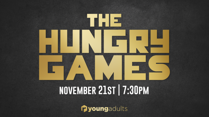Rock Young Adults | The Hungry Games logo