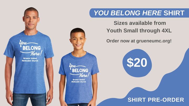 You Belong Here Shirt Pre-Order logo