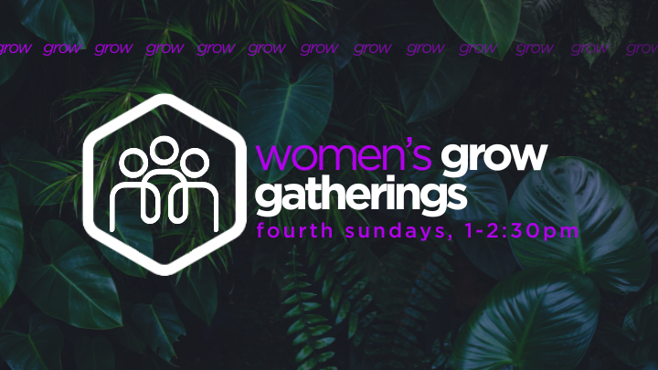 Women's CG Grow Gatherings logo