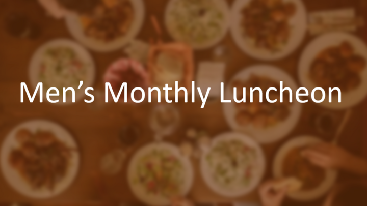 Men's Monthly Luncheon logo