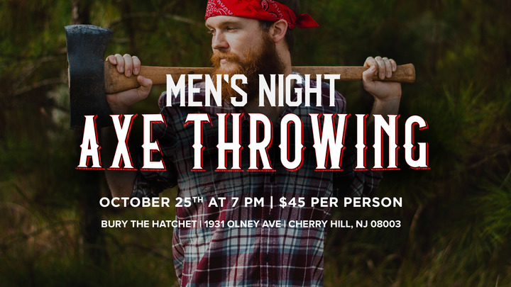 Men’s Night “Axe Throwing" logo image