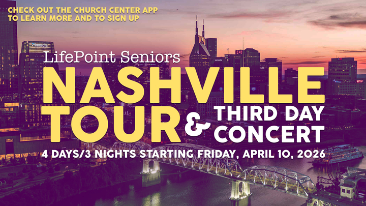 Seniors' 2026 Nashville Tour & Third Day Concert logo