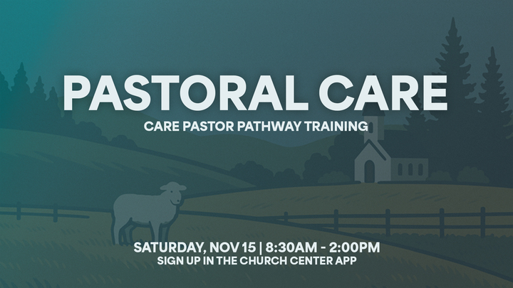 Care Pastor Training logo